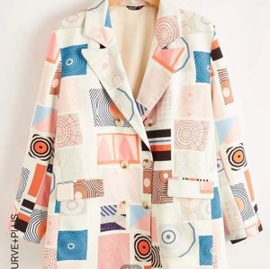 Double breasted blazer